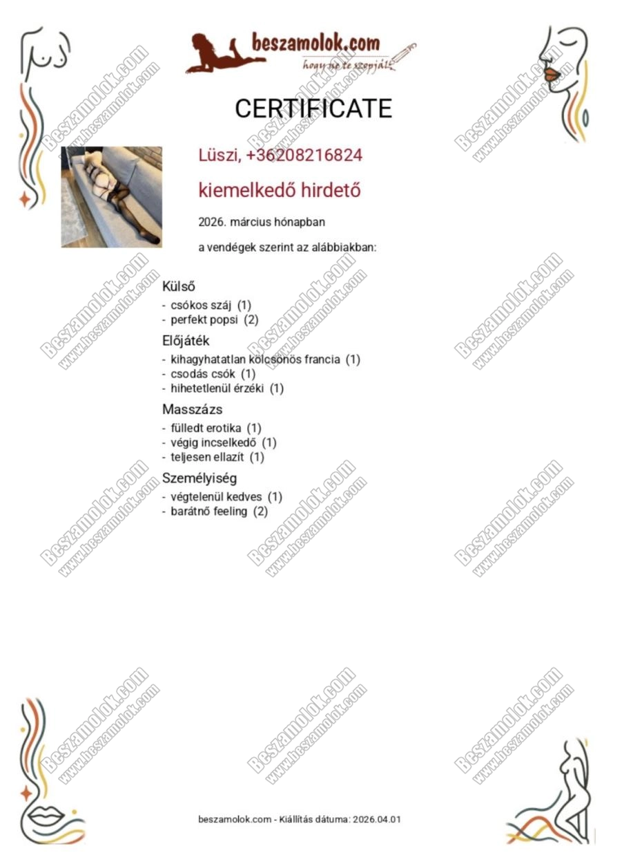 4. kép Lüszi, +36 20 821 6824, erotikus masszázs VIII. kerület