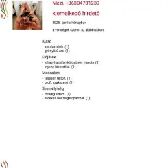 Mézi erotikus masszázs Budapest, X. kerület