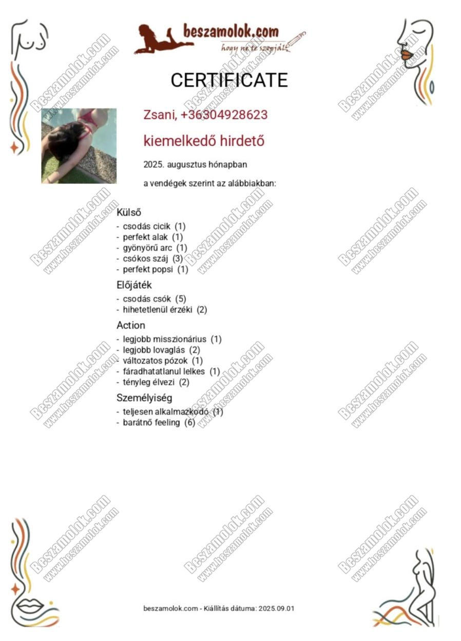 3. kép Zsani, +36 30 492 8623, szexpartner VIII. kerület