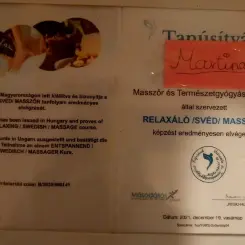 Harmónia Martina erotikus masszázs Budapest, XIV. kerület