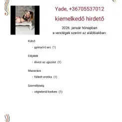 Yade erotikus masszázs Budapest, XI. kerület