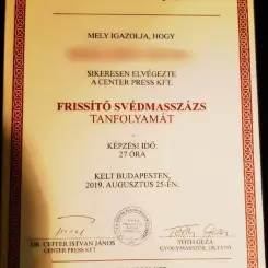 ÌZISZ erotikus masszázs Budapest, IX. kerület